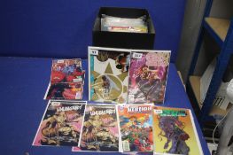 A TRAY OF MARVEL COMICS, to include Unleashed, Crossing Midnight etc