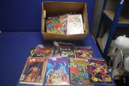 A TRAY OF TOPPS COMICS, to include Hercules, Captain Glory, Dracula etc
