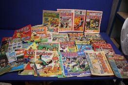 A COLLECTION OF FOOTBALL RELATED MAGAZINES, to include Shoot, Scoop