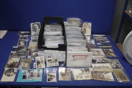TWO BOXES OF GENERAL PHOTOGRAPHS IN MANY HUNDREDS, to include many early 20th century examples of