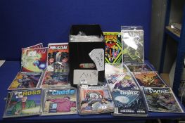 A BOX OF DARK HORSE COMICS, to include Lightstep, Barbwire, Catalyst, Cross, Arch Enemies, Black