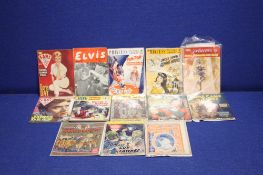 MISCELLANEOUS COMICS TO INCLUDE PRINCESS PICTURE LIBRARY No. 54, 95, 96, Elvis Monthly No. 5,