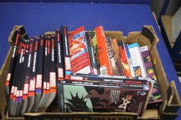 A COLLECTION OF MARVEL HARD BACK BOOKS, to include Preacher, Fantastic Four, Venom etc