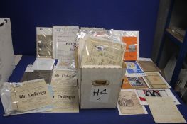 A LARGE COLLECTION OF MISCELLANEOUS EPHEMERA, to include printed papers, Oxford Playhouse tour