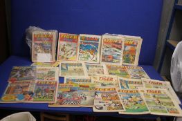 A COLLECTION OF COMICS, to include Lion and Tiger