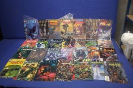 A COLLECTION OF COMICS, to include Batman, Aliens, Batman versus Predator, Aliens etc
