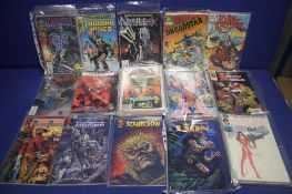 A COLLECTION OF MARVEL COMICS, to include The Dark Crystal Dreadstar etc