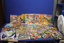 A COLLECTION OF ASSORTED MARVEL COMICS, to include Fantastic Four, Captain Britain etc