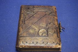 AN ALBUM OF CABINET CARDS/ PHOTOGRAPHS AND CARTES DE VISITES , to include examples by Webster Bro's,