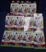 A TRAY CONTAINING 16 X UNOPENED PANINI PREMIER LEAGUE TRADING CARD SETS, each box containing 44