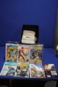 A TRAY OF ASSORTED COMICS, to include Solar Tyrok, Eclipse, The Savage Dragon, Stormwatch, etc (TRAY