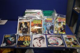A TRY OF ASSORTED COMICS, to include the Amy Fisher story, Eternal, Transformers, Gnat Rat etc