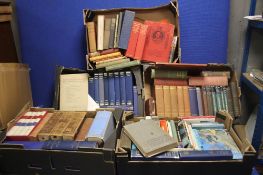 FIVE BOXES OF BOOKS, Archeology and history