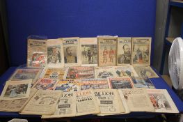 A COLLECTION OF MAGAZINES, to include million, little folks forget me not, Tec weekly etc