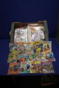 A QUANTITY OF EAGLE COMICS AND PICTURE LIBRARY BOOKS