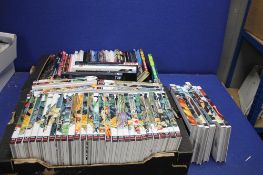 A COLLECTION OF MARVEL AND OTHER BOOKS, to include Flash, Captain Britain, The Joker etc