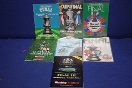 A COLLECTION OF FOOTBALL PROGRAMMES, to include Arsneal v West Ham 1980, Manchester City v