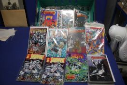 A TRAY OF IMAGE COMICS, to include mainly Shadow Hunt and Shadow Hawk (TRAY NOT INCLUDED)