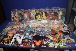 A COLLECTION OF DC COMICS, to include DC comics Two Face, Azrael etc