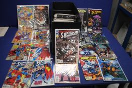 DC SUPERMAN MAN OF STEEL COMICS, to include issues 5, 27, 29, 32, 34, 38