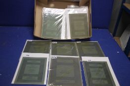 A TRAY OF SOTHEBYS CATALOGUES MAINLY CLOCKS, 1977 onwards