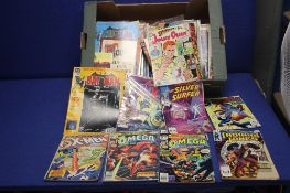 A COLLECTION OF ASSORTED MARVEL AND OTHER COMICS, to include Outcast, Indiana Jones, Batman, Dark