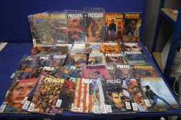 A TRAY OF DC PREACHER COMICS