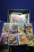 A TRAY OF MALIBU COMICS, to include Warstrike, Sludge, Firearm, Hardcase, Man oif War, Wrath,
