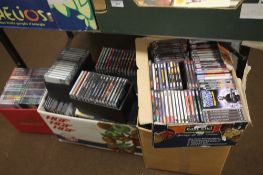 A LARGE QUANTITY OF DOCTOR WHO AUDIO BOOKS CONTAINED IN 4 BOXES