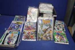 A COLLECTION OF DC COMICS, to include Team Titans, Crimson Avenger, Superman, Metropolis, Birds Of