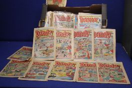 A COLLECTION OF DANDY COMICS, to include 1981, 1982 etc