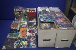 A LARGE QUANTITY OF BATMAN COMIC ANNUALS MAINLY 1990S