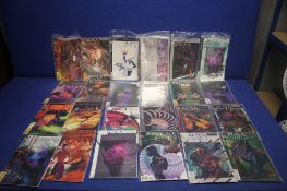 A COLLECTION OF BLACK ORCHID COMICS MAINLY 1990S, to include a signed number 1 issue