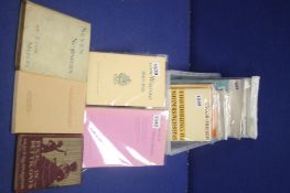 A BOX OF MISCELLANEOUS BOOKS, to include 24 volumes of the private library, Puck in Petticoats by