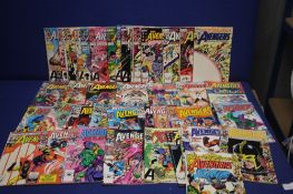 A COLLECTION OF COMICS to include The Avengers