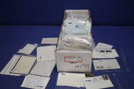 A LARGE QUANTITY OF ASSORTED LETTERS AND DOCUMENTS, to include examples from the 1940s, a 1912