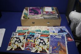 A COLLECTION OF X-MEN HAVOK COMICS 1980S, to include Uncanny and X-Men etc