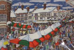 A QUANTITY OF PICTURES AND PRINTS TO INCLUDE SIGNED LIMITED EDITION TOTTERING-BY-GENTLY WHIMSICAL