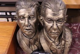 A LARGE KRAY TWINS BUST