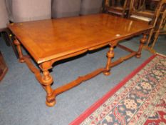 A LARGE REPRODUCTION COFFEE TABLE S/D