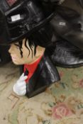 A SHOP DISPLAY MICHAEL JACKSON BUST