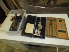 A BOX OF ASSORTED RECORD PLANES ETC