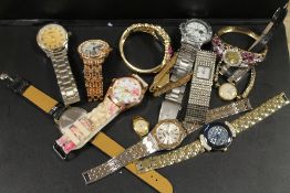 A BAG OF FASHION WATCHES