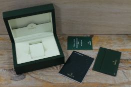 A ROLEX WATCH BOX