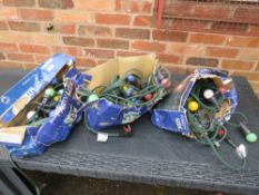 THREE BOXES OF PARTYLITE FESTOON LIGHTING