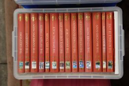 A LARGE COLLECTION OF CATHERINE COOKSON BOOKS CONTAINED IN EIGHT SMALL STORAGE BOXES