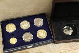 A QUANTITY OF COLLECTABLE COINS