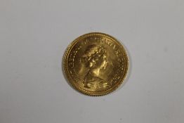 A QUEEN ELIZABETH II FULL SOVEREIGN DATED 1976