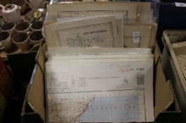 A COLLECTION OF 15 ORDNANCE SURVEY MAPS OF BRITAIN, together with 19 smaller maps to include