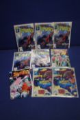 A COLLECTION OF MARVEL SLEEP WALKER COMICS, to include 5 copies of issue 10 1992